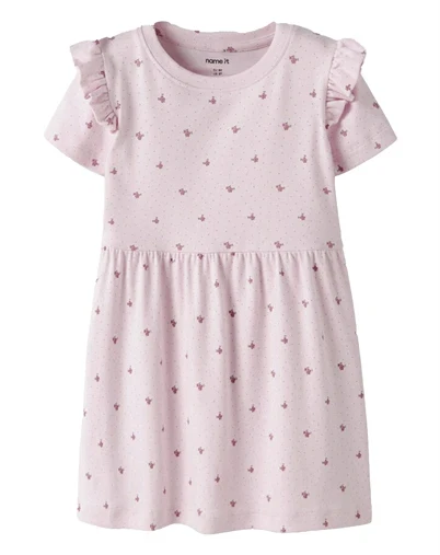 Name It - NMFHannis Cap Kjole - Cradle Pink